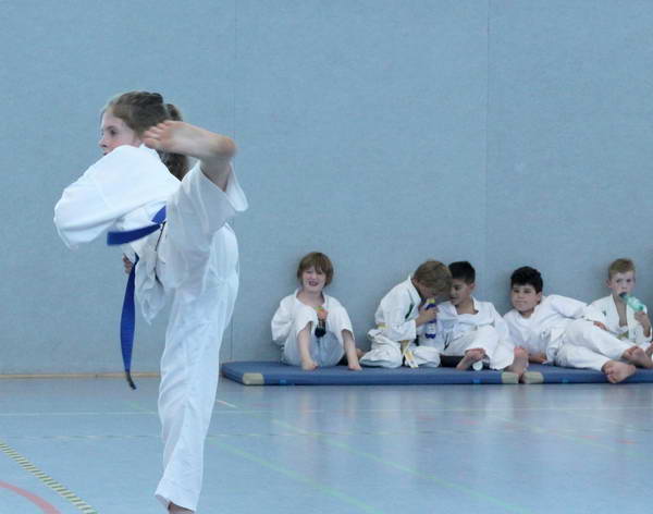 Große Schülerprüfung Taekwon-Do beim TuS Laer