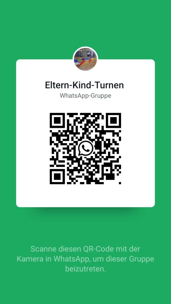 tus laer eltern kind turnen whatsapp gruppe qr code