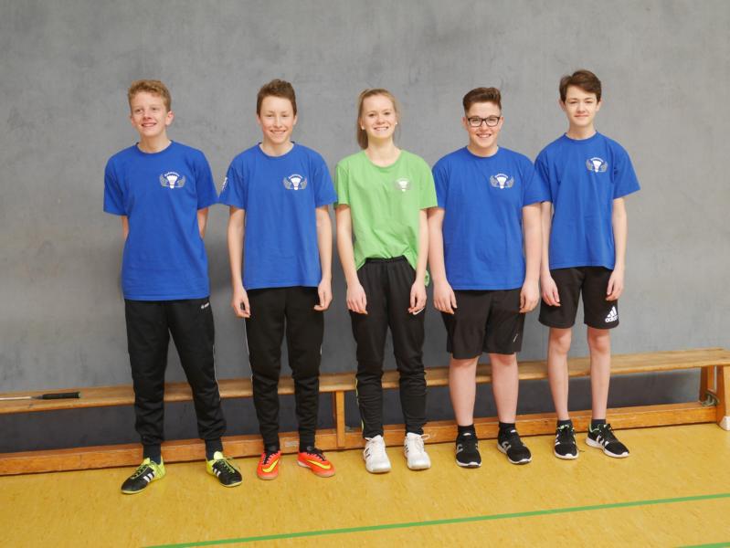 Die Badminton U15 ist Sensationell im ersten Anlauf