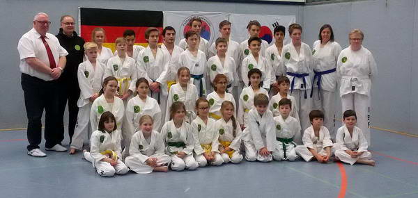 Taekwondo Schülerprüfung am 16. Dez 2016