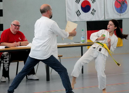 Taekwondo Schülerprüfung am 07. Juli 2017