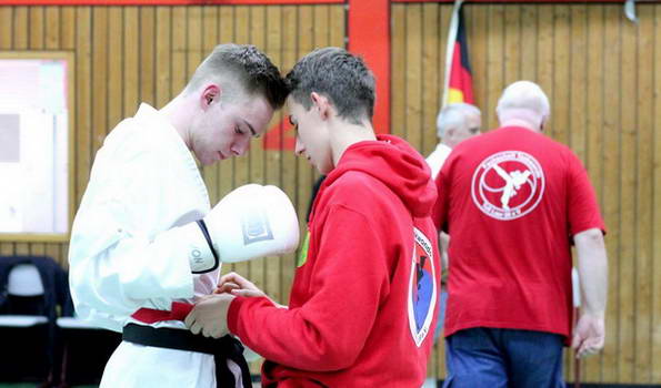 Laerer Galavorstellung: Maik Blömer und Florian Reisch Internationale Deutsche Meister