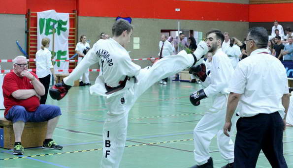 Laerer Galavorstellung: Maik Blömer und Florian Reisch Internationale Deutsche Meister