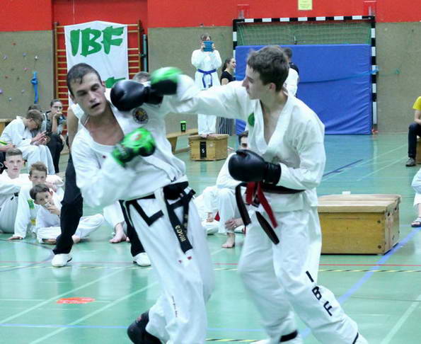 Laerer Galavorstellung: Maik Blömer und Florian Reisch Internationale Deutsche Meister