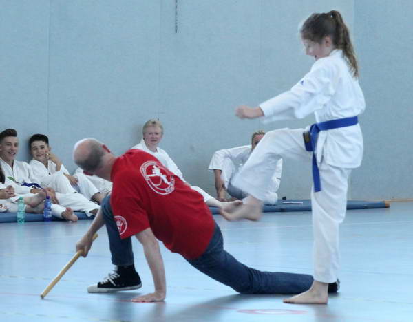 Große Schülerprüfung Taekwon-Do beim TuS Laer