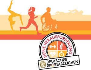 Sportabzeichen KeyVisual Stempel Farbe DINlang