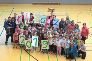 Dritte Kibaz Aktion des TuS Laer und der Kita St Bartholomaeus erfolgreich Ueber Kinder sporteln gemeinsam image width